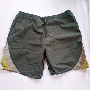Retro inspired swim trunks from utility